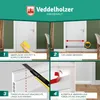 Veddelholzer 2 x 1 m zuschneidbar Türdichtung selbstklebend Produktbild-Vorschau 3