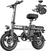 Vélo électrique pliable GE5, pneus larges de 14 pouces, Voir les images du produit 14