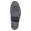 The sole of a black boot is shown against a white background. Voir les images du produit