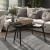 Ensemble de tables basses Vicco Veyo Noyer/noir 98x60cm Voir les images du produit 4