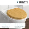 SCHÜTTE Bambus WC-Sitz, mit Absenkautomatik Produktbild-Vorschau 5