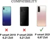 Huawei P Smart 2021 Handy Hülle Flip Case Cover Schutzhülle Produktbild-Vorschau 6