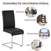 Yaheetech 6er Set Esszimmerstühle Wohnzimmerstuhl Produktbild-Vorschau 9