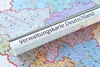 GeoMetro Landkarte Verwaltungskarte Deutschland politisch Produktbild-Vorschau 2