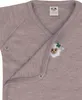 normani 2er Pack  Baby-Body Langarm Wickelbody Produktbild-Vorschau 2