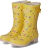 Rajn Damen Gummistiefel BUTTERFLY Gelb Synthetik Größe: 38 Produktbild-Vorschau 1