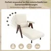 Fotel wypoczynkowy Merax 3 w 1 rozkładany fotel rozkładany Podgląd zdjęcia produktu 5