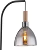 Globo Lighting Stehleuchte Metall schwarz matt, 1x E27 LED Produktbild-Vorschau 2