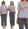 Piumino Da Donna Con Gatti Due Pezzi Stampa Gatti Comodo Anteprima dell’immagine prodotto 1