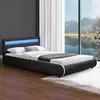 Juskys Polsterbett Sevilla 140 x 200 cm schwarz – Produktbild-Vorschau 18