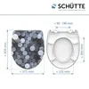SCHÜTTE Duroplast HG WC Sitz ROUND DIPS,  Toilettendeckel Produktbild-Vorschau 7