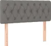 vidaXL Boxspring posteľ s matracom Tmavo šedá 100x200 cm Náhľad obrázku produktu 5
