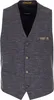 VENTI Herren Weste City V-Ausschnitt Casual Blau meliert 52 Produktbild-Vorschau 1