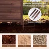 COSTWAY  2-tlg. Gartenzaun, Steckzaun 119x115,5cm(L x H), Produktbild-Vorschau 5