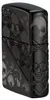 Accendino Zippo Armor High Polish Black con teschi, Anteprima dell’immagine prodotto 2
