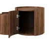 MODFU Runder Couchtische, Wohnzimmertisch mit Schubladen Produktbild-Vorschau 6