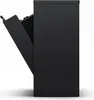 A black kitchen bin with its front door open, shown from a side angle on a white background. Náhľad obrázku produktu