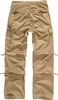 The back view of khaki cargo pants with removable legs. Anteprima dell’immagine prodotto