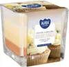 Bispol wieca trjkolorowa w szkle Ciasteczko Waniliowe, 170g Produktbild-Vorschau 3