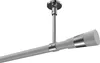 Interdeco Gardinenstange / Vorhangstange Weiß / Chrom, Typ Produktbild-Vorschau 1