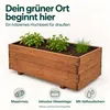 IvoQ Pflanzkasten aus Holz – 80 x 40 x 32 cm – Holz – Für Produktbild-Vorschau 2