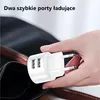 Usams Ład. Siec. 2Xusb T20 2,1A Microusb Biały/White Round Náhľad obrázku produktu 2