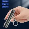 Przenośna latarka LED, mini latarka z brelokiem, gwizdek Podgląd zdjęcia produktu 5
