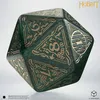 Kostka "Le Hobbit" - D20 vert Voir les images du produit 7