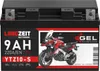 Langzeit Gel Motorradbatterie YTZ10-S 9Ah 12V Produktbild-Vorschau 4