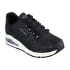 Skechers Uno 2  Sneakers Laag - Zwart - Maat 37 Voir les images du produit 9