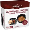 Browin 330527 Gusseisentopf mit Pfanne, 3,5 L / Schmortopf Produktbild-Vorschau 17