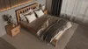 Krok Wood Massivholzbett Sofia in Buche 160x200 cm Produktbild-Vorschau 2