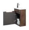 Badplaats Gäste-WC Waschtisch Set Thermis 40 x 22 cm Produktbild-Vorschau 4