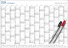 Staedtler Wandkalender Lumocolor Jahresplaner 2025 Produktbild-Vorschau 3