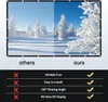 Beamer Leinwand 84 Zoll Projektionsleinwand 16: 9 HD Produktbild-Vorschau 4