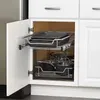XINZI Panier coulissant d'armoire de cuisine 50cm Lot de 2 Voir les images du produit 11