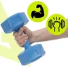 ACTIGET 2x2,5kg Sechskanthanteln für Fitnessübungen, Produktbild-Vorschau 5