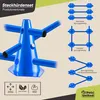 Premium Steckhürden Set für Hunde & Fußballtraining – Produktbild-Vorschau 3