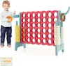 COSTWAY Set di gioco gigante a 4 vittorie con canestro e Anteprima dell’immagine prodotto 1