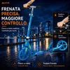 Monopattini per bambini con freno a mano, ruote luminose a Anteprima dell’immagine prodotto 8