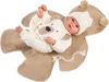Lalka bobas płacząca 36 cm z brązowym misiem Podgląd zdjęcia produktu 1