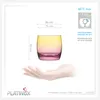 PLATINUX Trinkgläser Gelb-Rosa aus Glas Bunt 200ml Produktbild-Vorschau 3