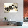 Leinwand Bilder Wandbild Abstrakt Beige 120x80 cm XXL Produktbild-Vorschau 2
