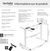 Výškově nastavitelný rám stolu Twain 110-168x60x60-125 cm - Náhled obrázku produktu 18