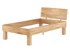Hohes, stabiles Massivholzbett 120x220 für XXL-Gewicht Produktbild-Vorschau 2