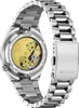 The back of a Citizen watch with its mechanical movement visible through a transparent case back. Podgląd zdjęcia produktu