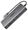 Hub Usb-C Ugreen Cm681, 4X Usb, 2X Hdmi, Displayport, Rj45, Voir les images du produit 1