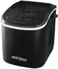 A black ice maker is shown from a front-diagonal angle against a white background. Náhled obrázku produktu