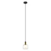 Lampa wisząca Lamezia brąz antyczny-czarna-biała 1xE27x40W Podgląd zdjęcia produktu 3