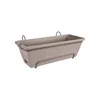 elho barcelona allin1 50cm Blumenkasten - taupe Produktbild-Vorschau 1